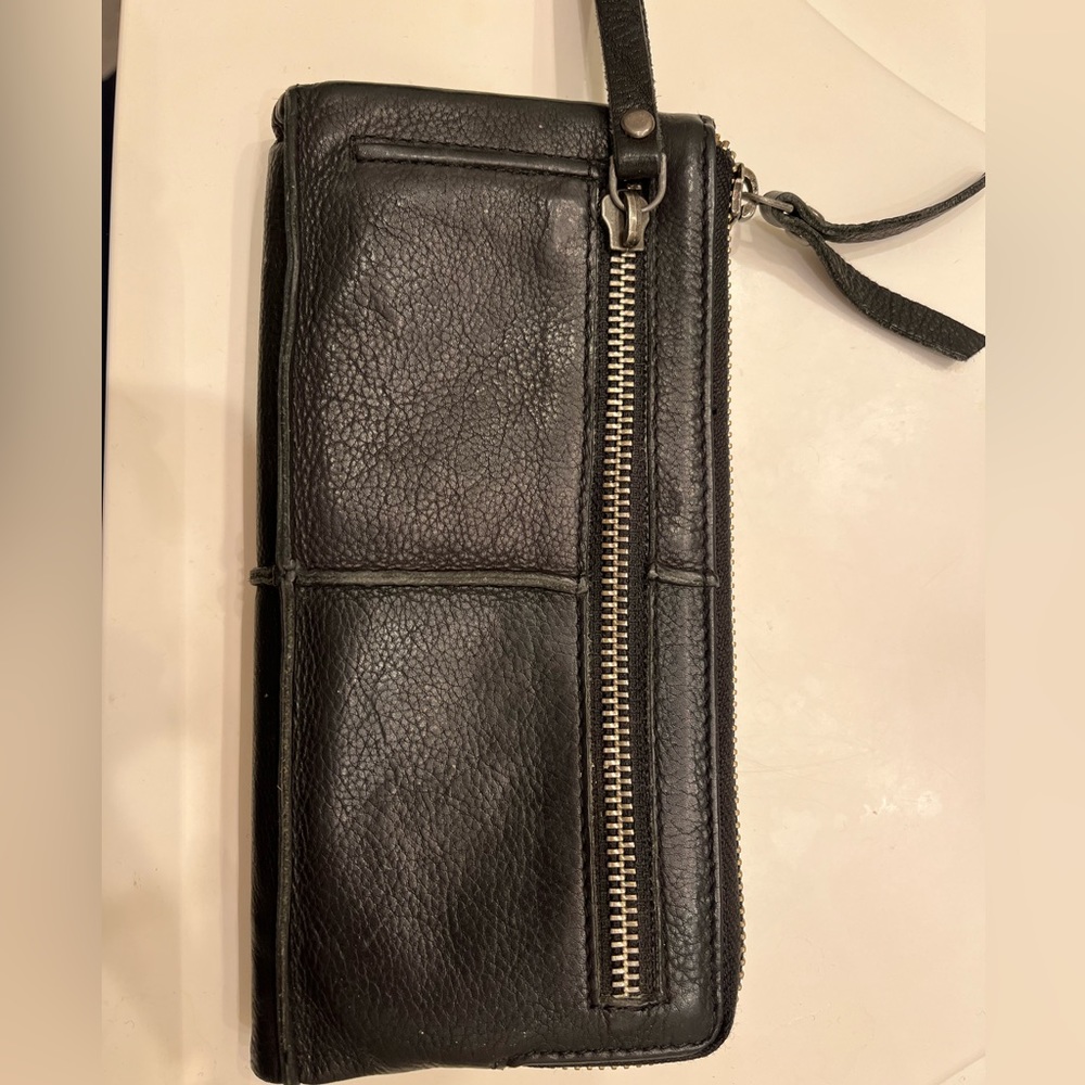 Latico Black Leather Wallet